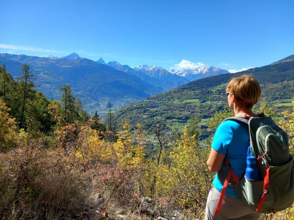 Souvenir De Tsaneli Lägenhet Roisan Exteriör bild